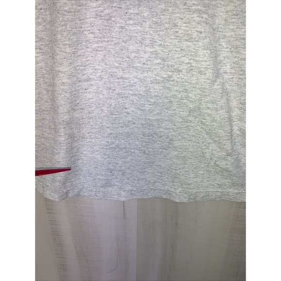 Vintage 80s-90s University Of Michigan Heather Gray Graphic T Shirt Unisex Large - Picture 16 of 16